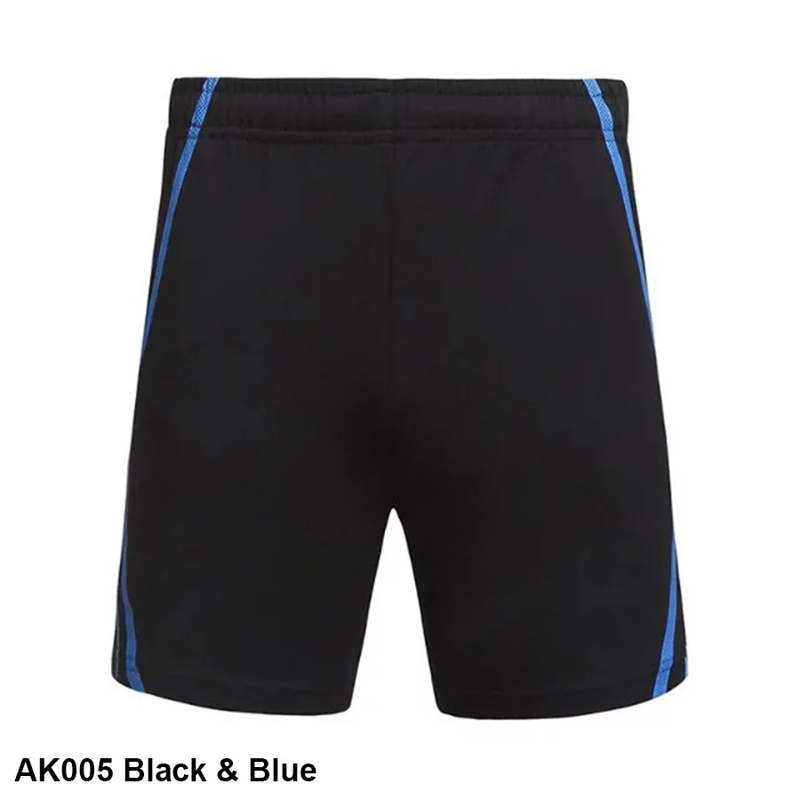 Новая быстросохнущая Для мужчин спортивные шорты для бега Для женщин теннис для бадминтона и настольного тенниса шорты, бег, фитнес, тренажерный зал шорты - Цвет: Ak005 blue