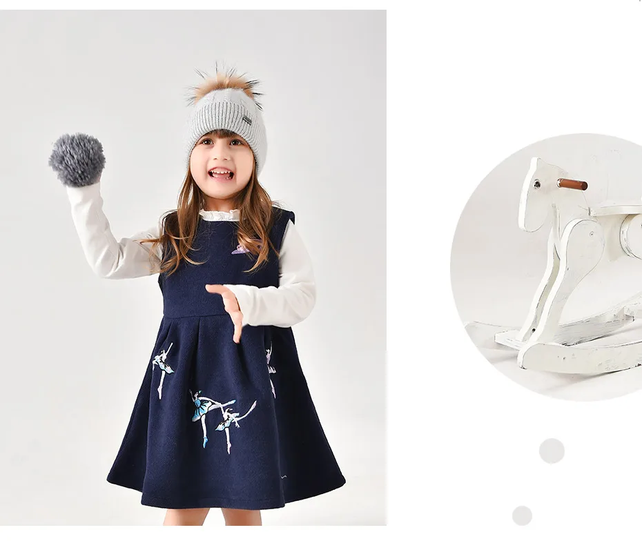 FURTALK/Детская вязаная шапка с помпоном, детские зимние вязаные шапки для девочек и мальчиков, шерстяная шапка из кроличьего меха с помпоном из меха енота, милая розовая шапка