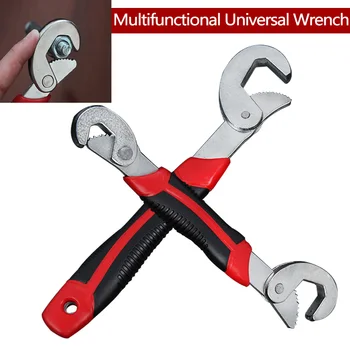 

Spanner Set Multi-function Wrench Universal key Quick Snap and Grip Adjustable Spanner Wrench For Nuts and Bolts