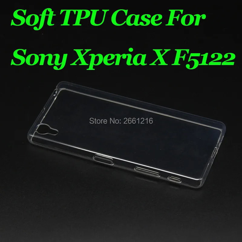 Ультратонкий Мягкий силиконовый гелевый Чехол для Sony X прозрачный чехол-накладка