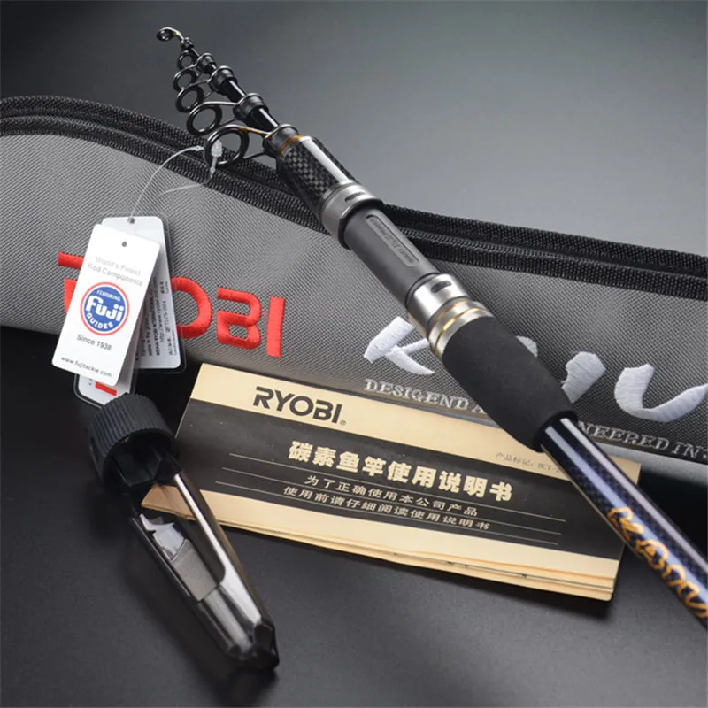 

RYOBI-VS2.4 meters Fuji accessories surf multlfunctional rod carbon spinning rod sea fishing rod vibration type fishing rod