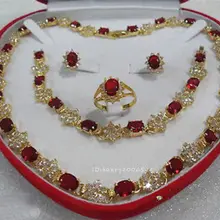 Африканский бисер ювелирный набор женский ювелирный красный драгоценный камень серьги с драгоценным камнями браслет ожерелье кольцо кварцевый Тонкий Свадебный широкий королева