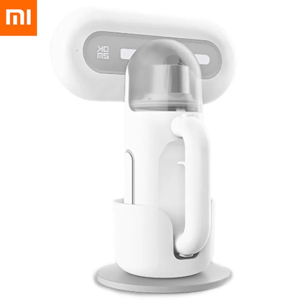 

Xiaomi Mijia SWDK KC101 Wireless Handheld Dust Mite Controller Rechargeable 2200mAh 6000pa Suction UV-C Leakproof Vacuum Cleaner