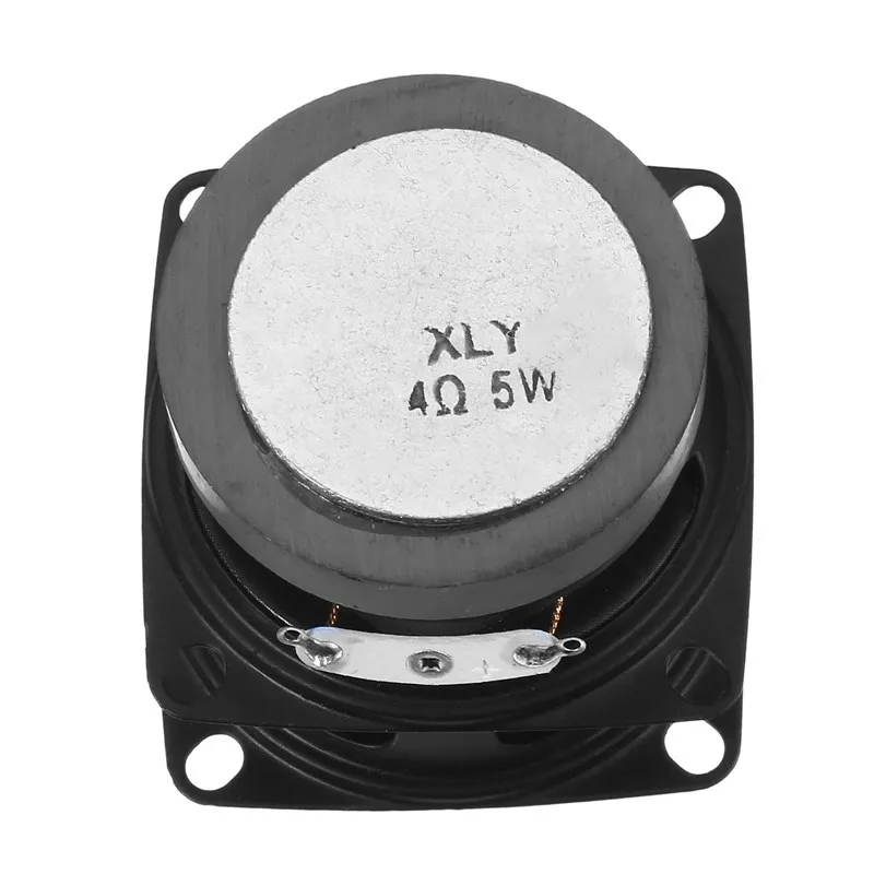 LEORY 2 шт. сабвуфер 2 дюйма 4ohm 5 Вт полный спектр динамик мини DIY аудио сабвуфер громкий динамик