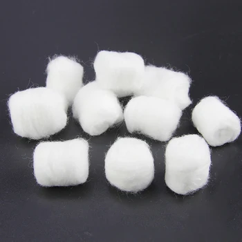 

100pcs Cotton Ball Tattoo Disinfection Makeup Cleansing Lotions, Oils, Nail Polish & Cosmetics Removal Puff Cotton Balls