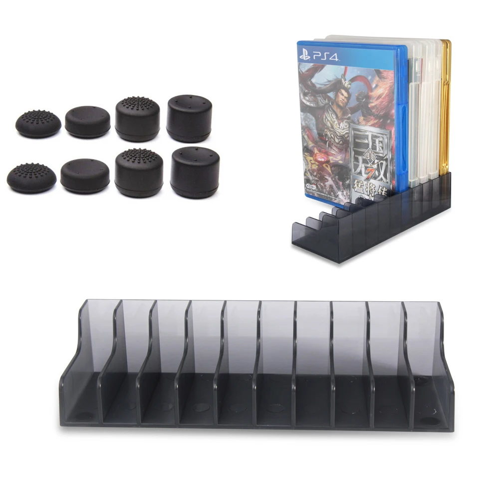 2 шт./лот для игровой приставки Sony Playstation 4 PS4 Pro Slim коробка карт подставка хранения