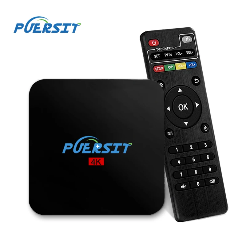 

PUERSIT Q2 Pro TV Box 1GB RAM+8GB ROM Smart Android 5.1 Amlogic S905 8 Core GPU WiFi 802.11 HD Media Player Youtube TV Box Kodi