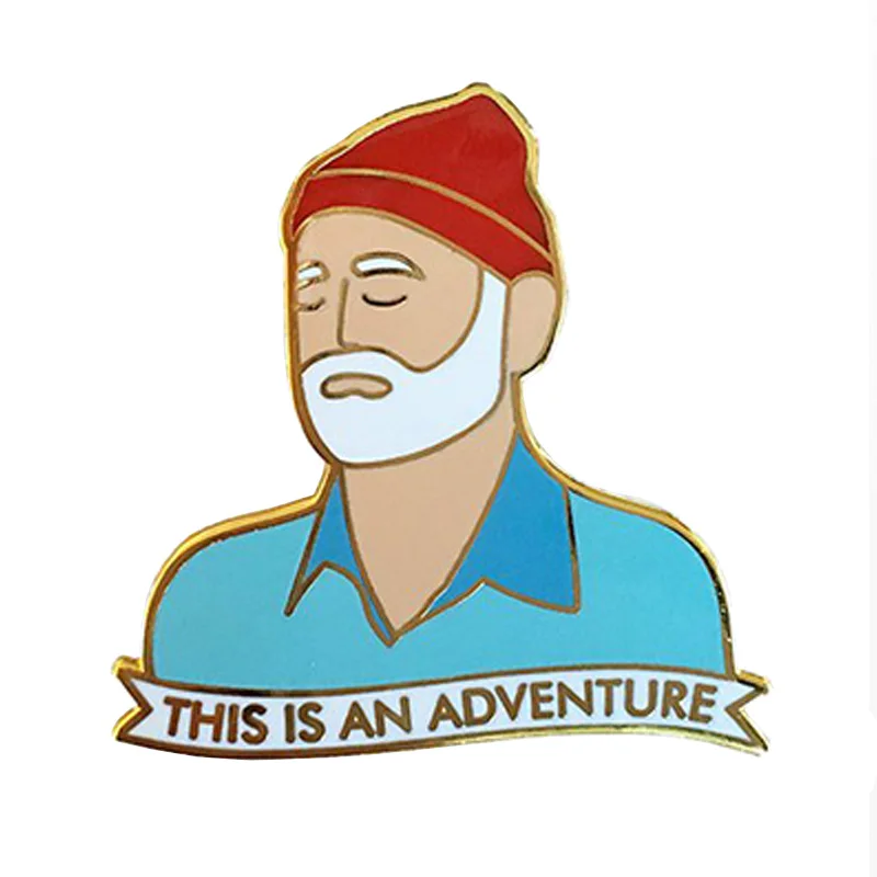 

Steve Zissou Enamel Pin