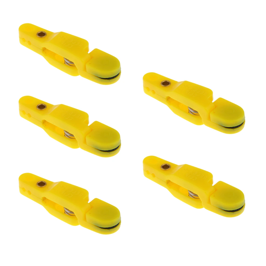 

Adjustable 4/5/6/8/10 Pcs Snap Weight Line Leader Release Clip Downrigger Outrigger Power Grip Release Clips Kit Fishing Tools