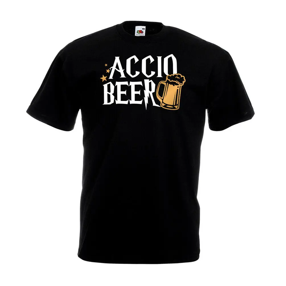 Футболка Accio Beer Potter Spell Drink Забавный подарок Гарри