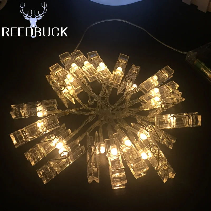 Led clip string holiday light (61)