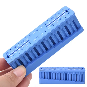 

1Pcs New Dental Mini Endo Measuring Autoclavable Endodontic Block Files Dentist Instrument Ruler Equipment Products Hot Sale
