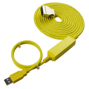 

USB-CIF02 Programming Cable for Omron CPM1A/CPM2AE/CPM2AH/C200 PLC 20-Pin, CQM1-CIF02 USB Version, Support WIN7