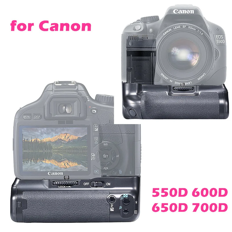 Neewer BG-E8     EOS 550D 600D 650D 700D / Rebel T2i T3i T5i SLR  