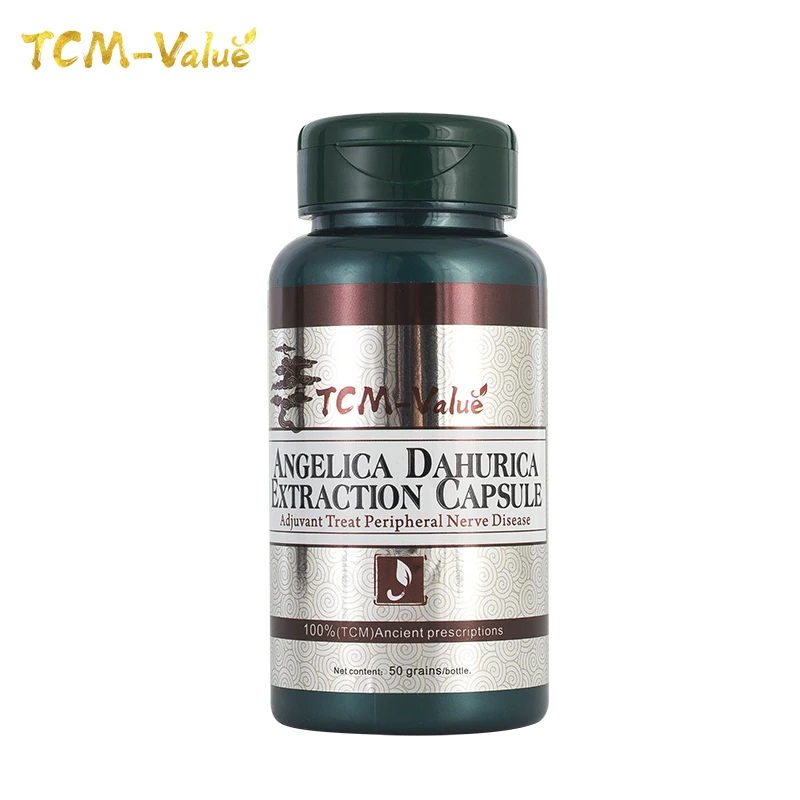 

TCM-Value Angelica Dahurica Extraction Capsule, Adjuvant Treat Peripheral Nerve Disease, Cure Various nervous headaches, 50pcs