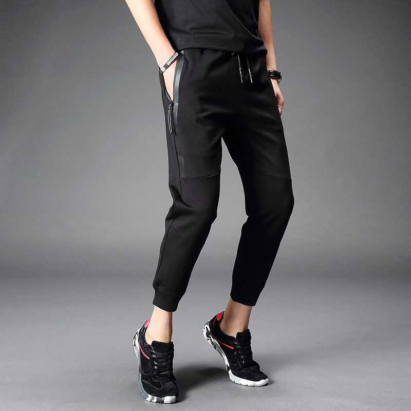 

Alharbi Ready stock 2019 Summer Sports Pants High Waist Fitness Leggings Running for Mens