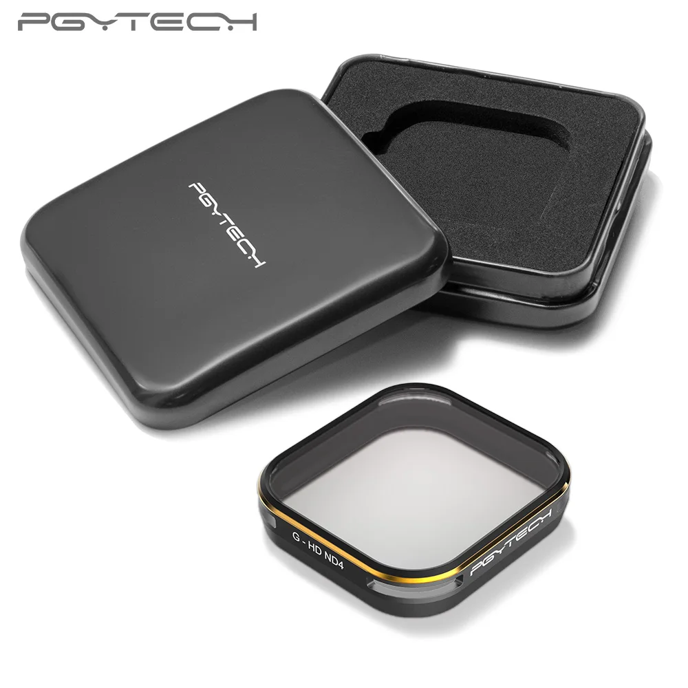 

PGYTECH Gopro hero 5 6 filter HD ND4 ND8 ND16 ND32 MRC PL Neutral Density Gold edge lens filter for Gopro Hero 5 6 Accessories