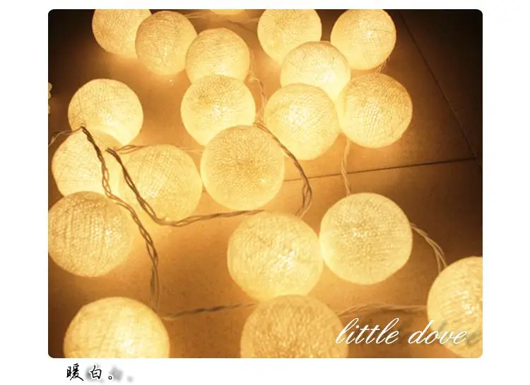 Новое поступление ватным тампоном Декоративная гирлянда Тайский ручной ...