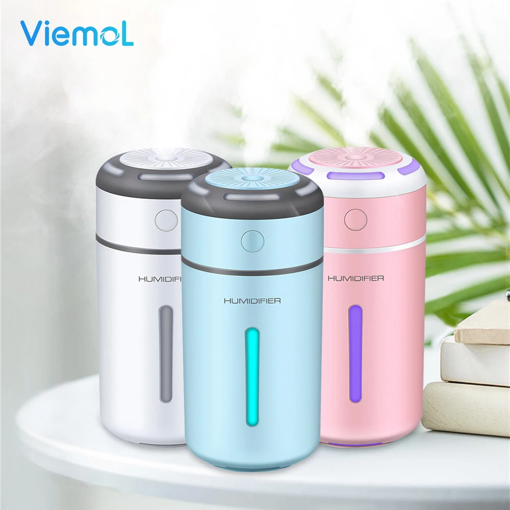 

Viemol 230ml Ultrasonic LED Night Light Cup Aroma USB Charging Humidifier Air Essential Oil Aroma Diffuser Purifier Atomizer