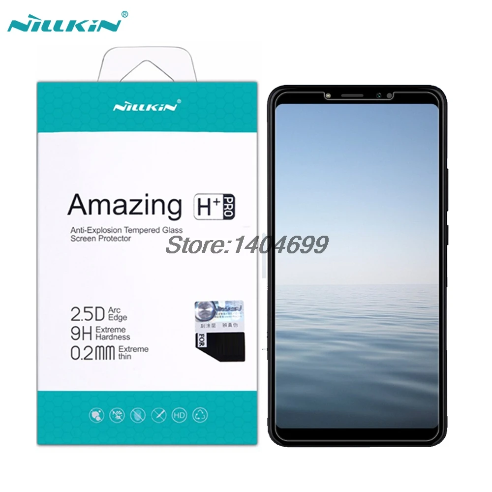 

For Xiaomi Mi Max 3 Tempered Glass Nillkin Amazing H+PRO 0.2mm Screen Protector Glass For Xiaomi Mi Max 3