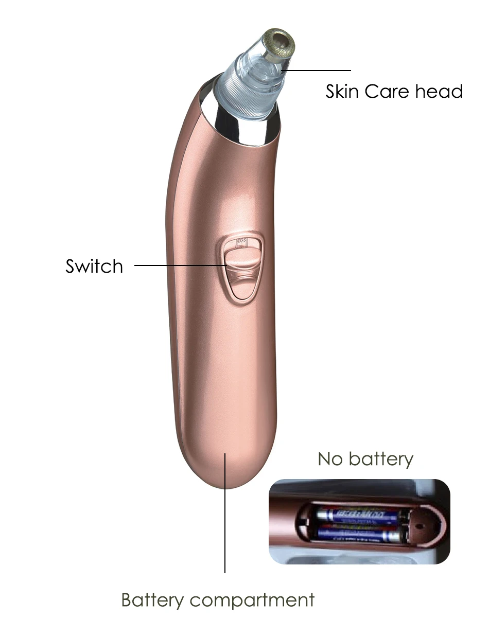 Средство для удаления угрей для ухода за кожей черный точечный вакуумный аппарат для очистки пор аппарат для чистки лица вакуумный всасывающий инструмент для удаления акне
