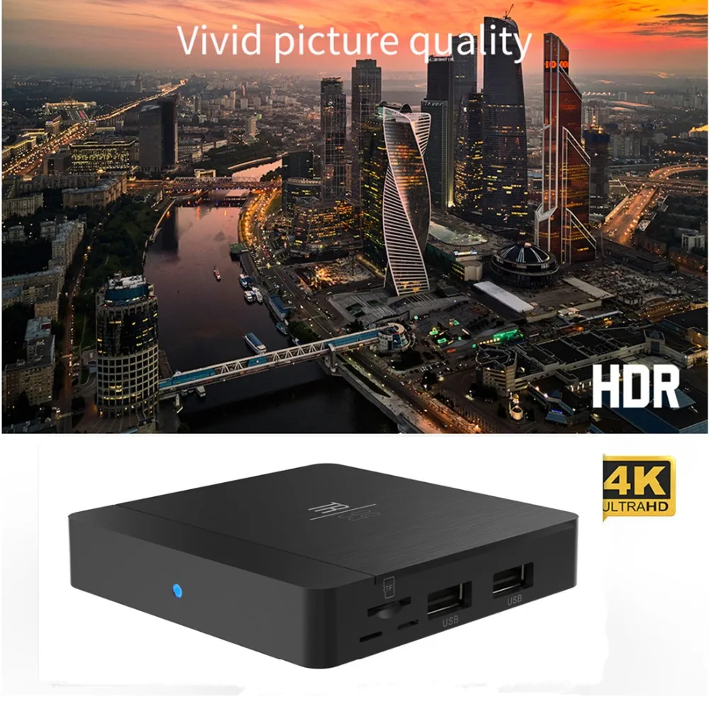 Transpeed TR99 X2 Smart ТВ коробка Android 8 1 Amlogic S905X2 DDR4 4 ГБ 32 64 и 2 4G 5 ГГц 1000 M Wi Fi Bluetooth K