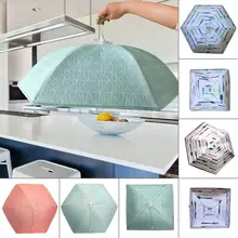 Кухонная Складная крышка для еды футляр для зонта Пыленепроницаемая сохранение тепла алюминиевая фольга для кухни блюдо для еды крышка кухонная утварь