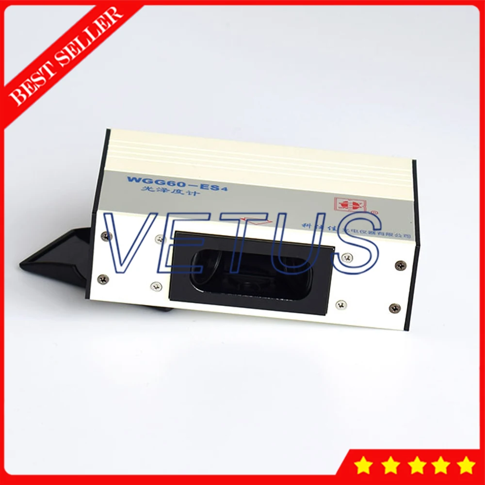 WGG60-ES4 Portable Gloss Meter For marble granite Stone special Glossmeter 60 Degree 0 to 199 Range Gloss Measuring Instrument 4