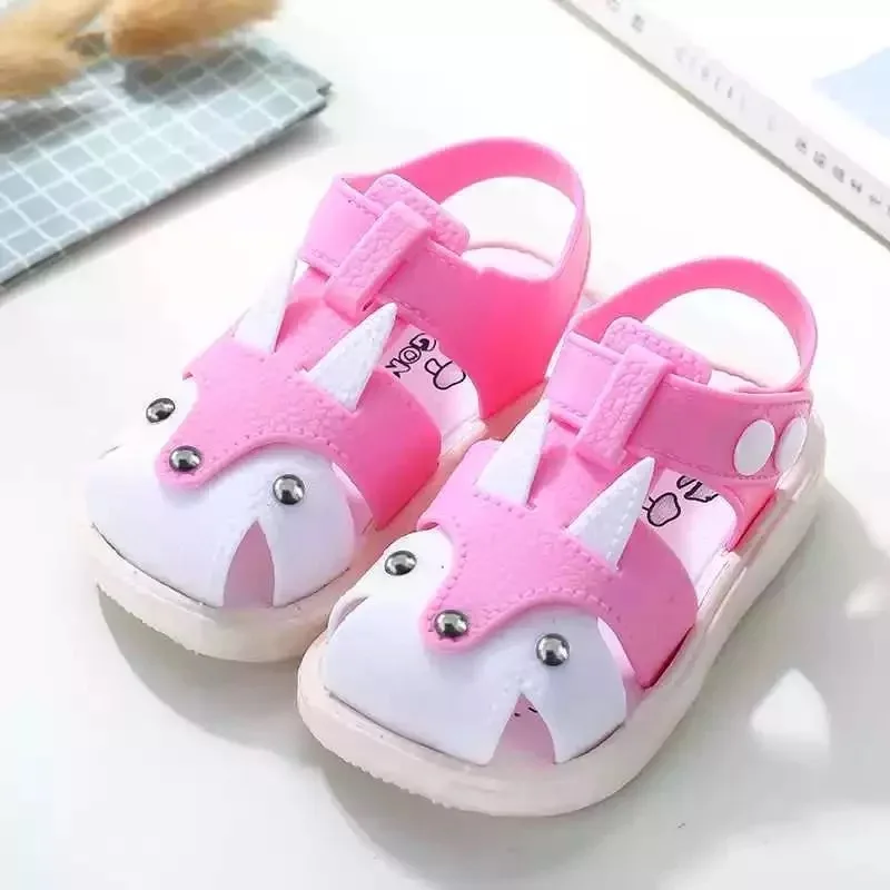 

2019 Summer Beach Sandals Kids Closed Toe Toddler Sandals Children Fashion Designer Shoes For Boys And Girls