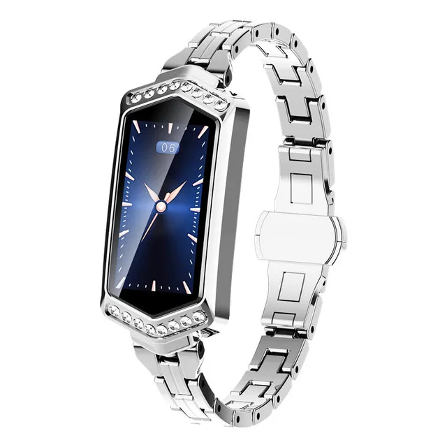 Luxury Diamond Smart Watch for Women Sport IP67 Waterproof Bluetooth