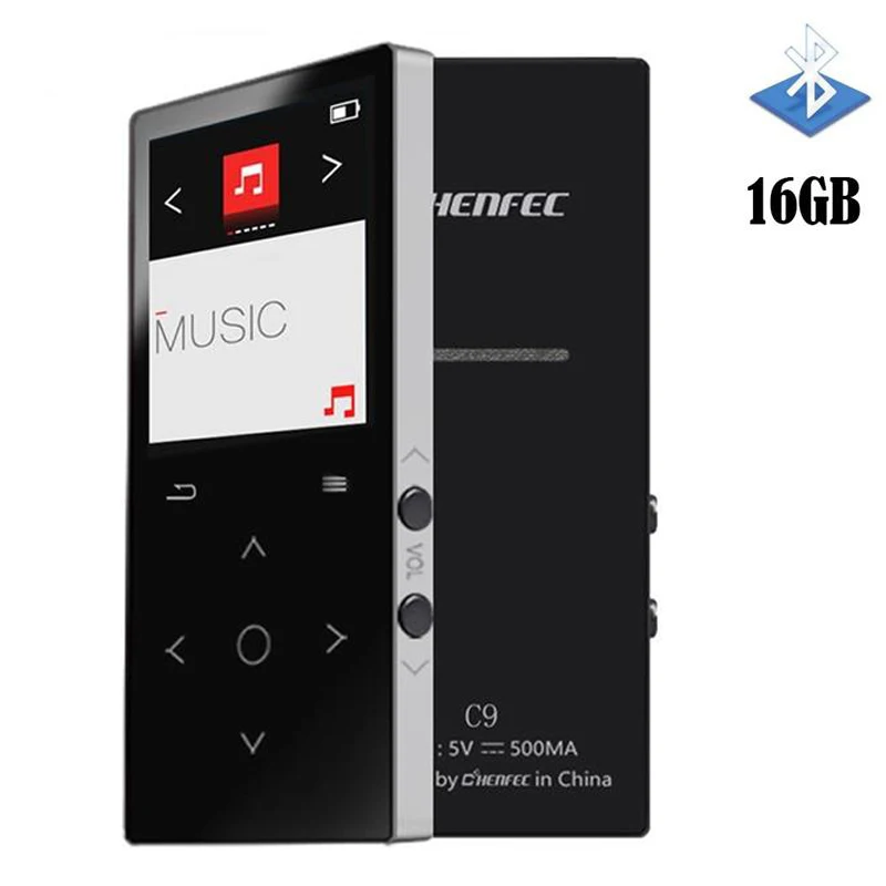 

Touch Key MP3 Player 16GB Bluetooth MP3 Music Player with Speaker Portable Lossless Video MP3 Player, Expand SD Card Up To 64GB