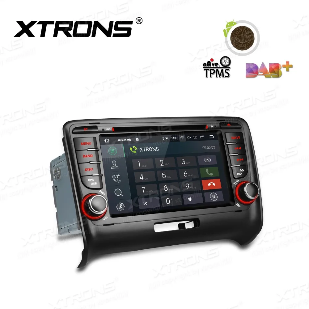 XTRONS 2 Din 7 &quotAndroid 8 1 dvd плеер автомобиля gps радио RCA OBD WiFi RDS для Audi TT MK2 8J 2006 2007 2008 2009 2010