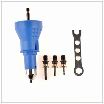 

M3-M6 Rivet Nut Tool Adaptor Cordless Drill Adapter Rivet Nut Gun Battery Electrical Rivet Drill Riveting Machine