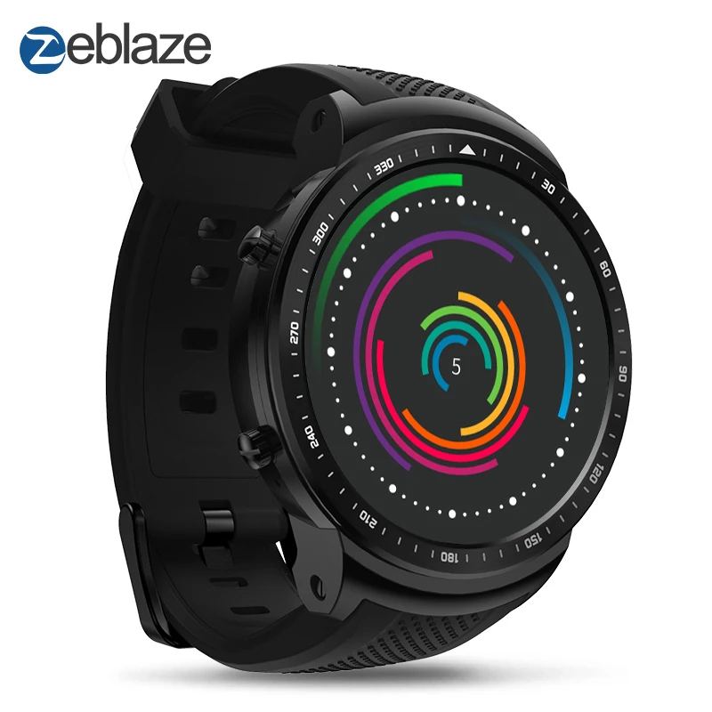 

Zeblaze Thor PRO GPS Smart watch Android MTK6580 3G 2G 1.53 inch 1+16GB 2.0 MP Camera watch wearable device smartwatch men women