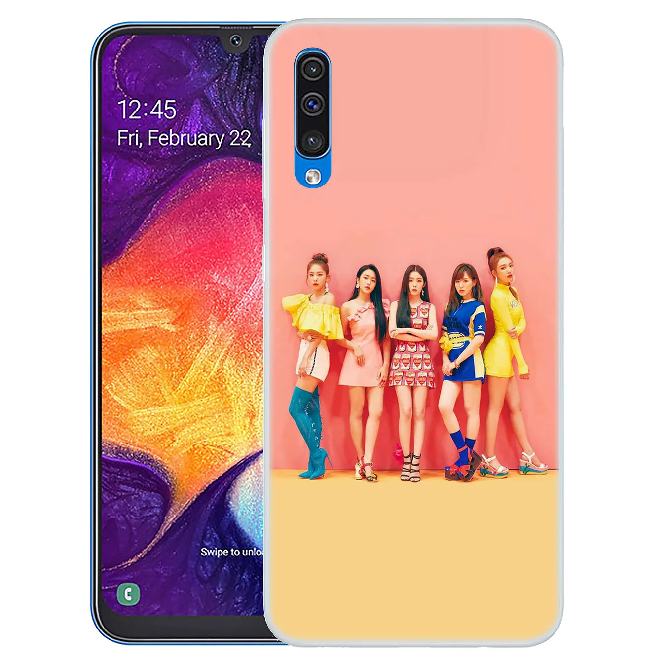 Жесткий прозрачный чехол для телефона Lavaza Red Velvet kpop Samsung Galaxy A20E M40 M30 M20 M10 A10 A20 A30 A40 A50