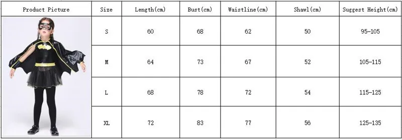 Бэтмен Косплэй для девочек костюм на Хэллоуин одежда для детей; дождевик с рисунками Бэтмена из искусственной кожи Комплект карнавальный