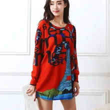 New autumn winter 2017 Fashion Women long sleeve Dresses Plus Size Dress Loose girl casual tops