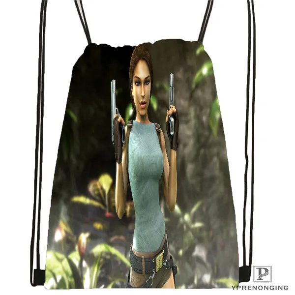 Drawstring Backpack Индивидуальная походная сумка на шнурке для мужчин и женщин, милый рюкзак для детей(черная спинка) 31x40 см#180531-01-33 - Цвет: Drawstring Backpack