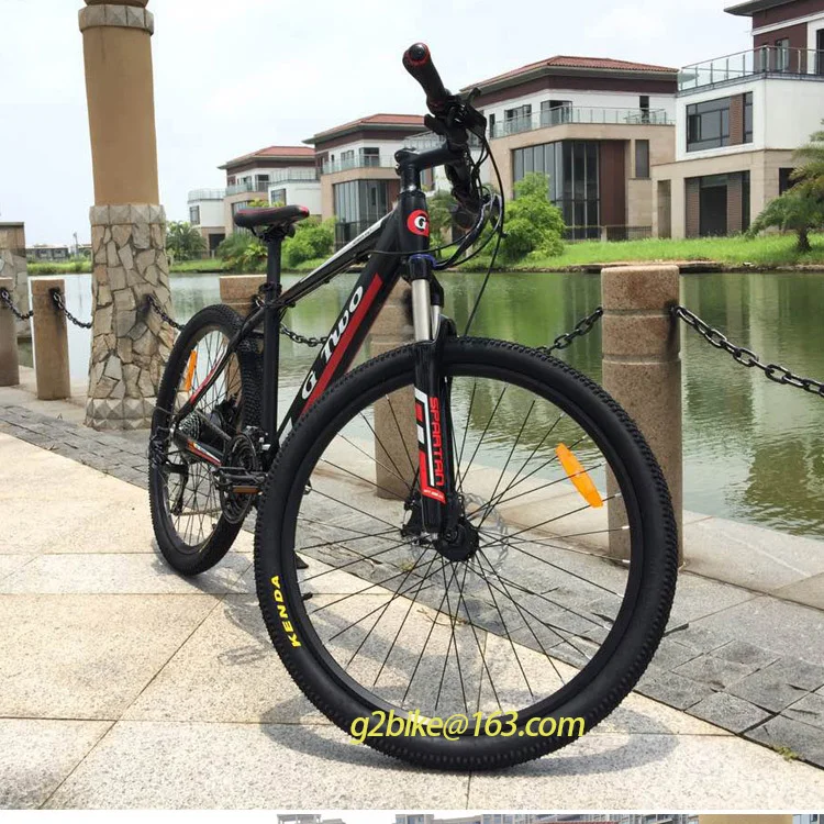 Discount G Two 2018 new 26inch 27Speed Electric Bike Powerful Electric Mountain Bike Lithium Battery 250W 350W 48V  eBike  Electric MTB 7