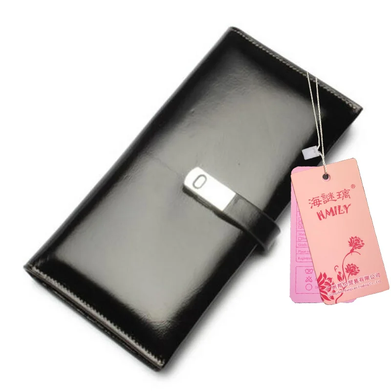 Кошелек HMILY Женский из натуральной воловьей кожи|wallet long|genuine leather women walletleather wallet |