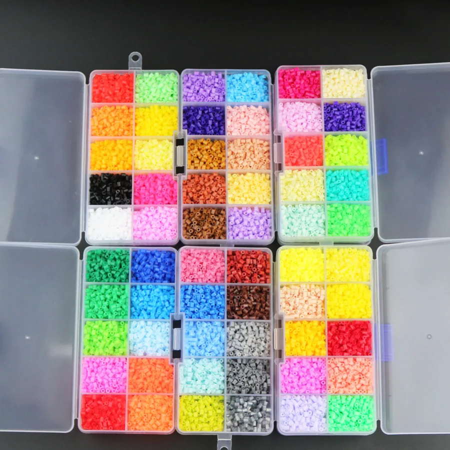 Perler Beads Box packaging of 2.6mm Hama Beads for Children Educational jigsaw puzzle DIY Toys Fuse Beads not contain Pegboard Perler Beads Box packaging of 2.6mm Hama Beads for Children Educational jigsaw puzzle DIY Toys Fuse Beads not contain Pegboard