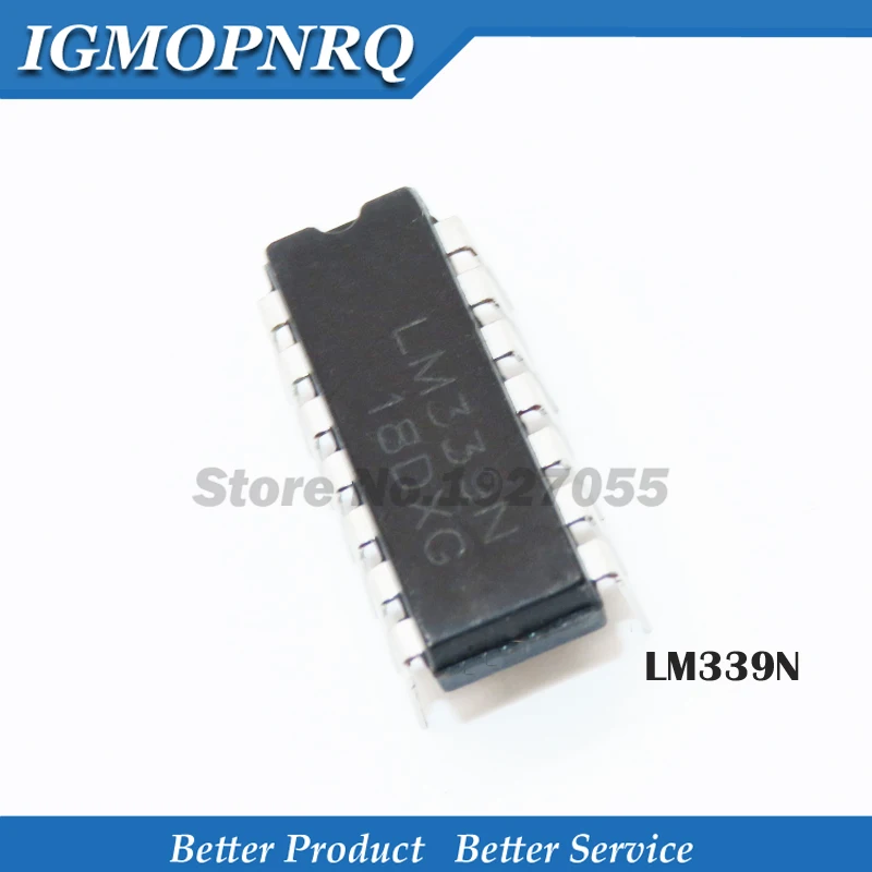 10 шт. LM339N DIP14 LM339 DIP 339N DIP-14New оптовая продажа точный Компаратор напряжения DIP-14 |