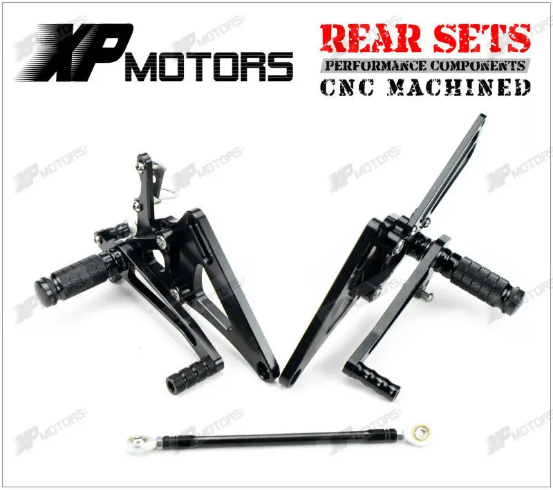 

Black Racing Adjustable Foot Pegs Rearset Footrest Rear Sets For Honda CB400 Super Four 1992 1993 1994 1995 1996 1997 1998 1999