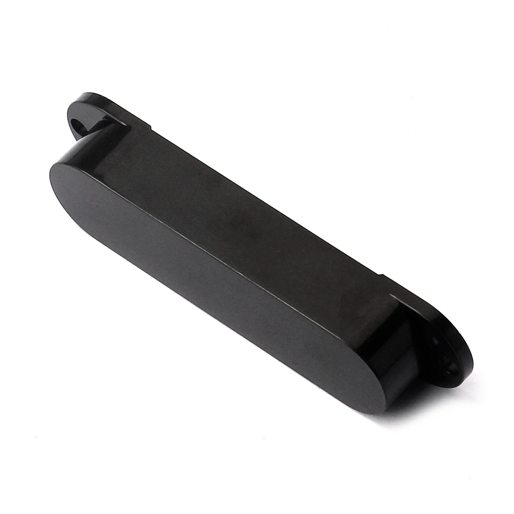 3PCS Black Stratocaster Sealed Closed Single Coil Pickup Cover for ST/SQ Electric Guitar Single Coil Pickup