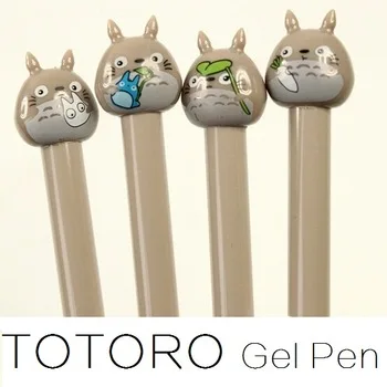 1ps/lot New Japan Creative Cartoon Totoro Cat design gel pen 0.5mm Black funny gift office school supplies retail