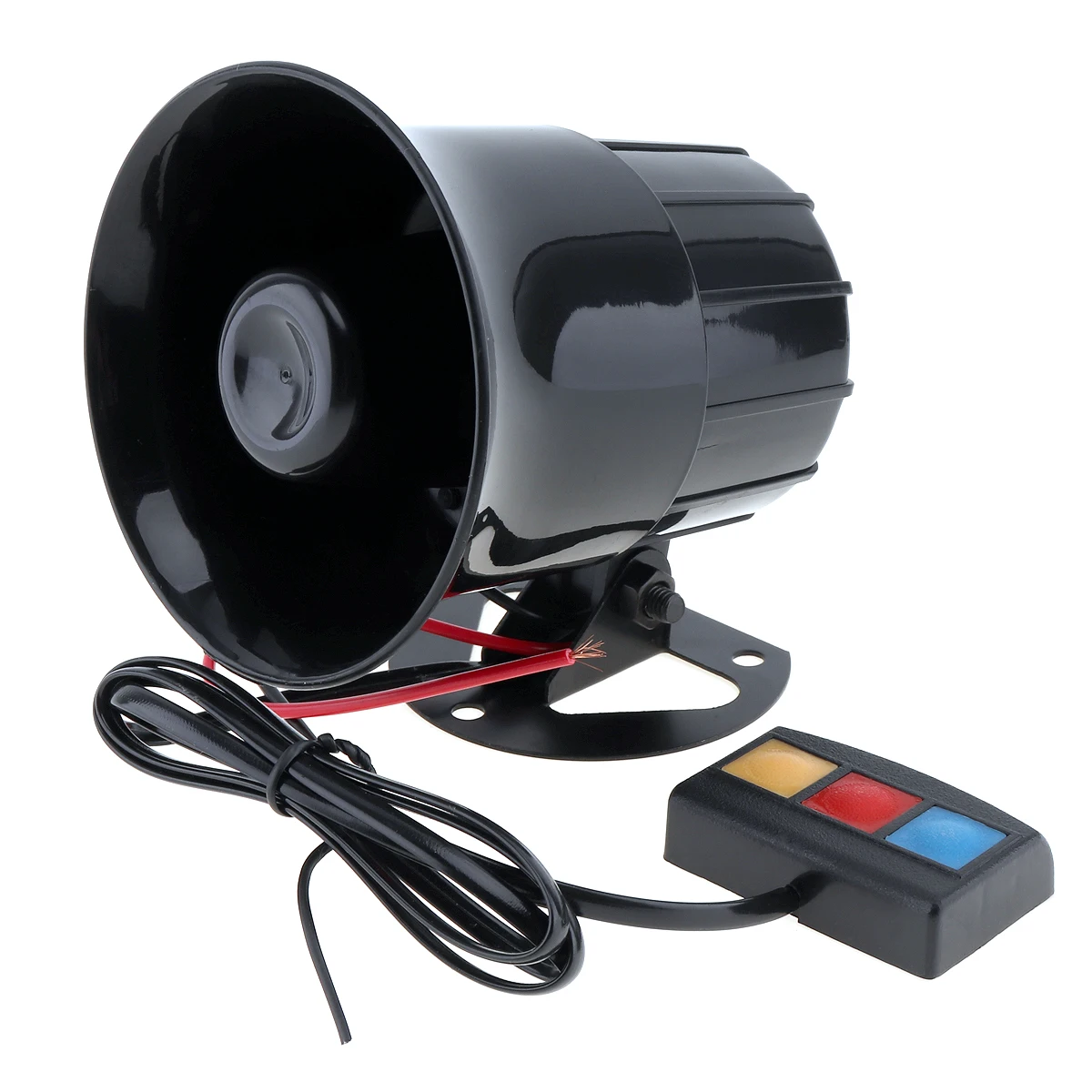 30 W 12 V 3 نغمات مكبرات صوت بصوت عال بوق الإنذار 105db للسيارة/دراجة نارية