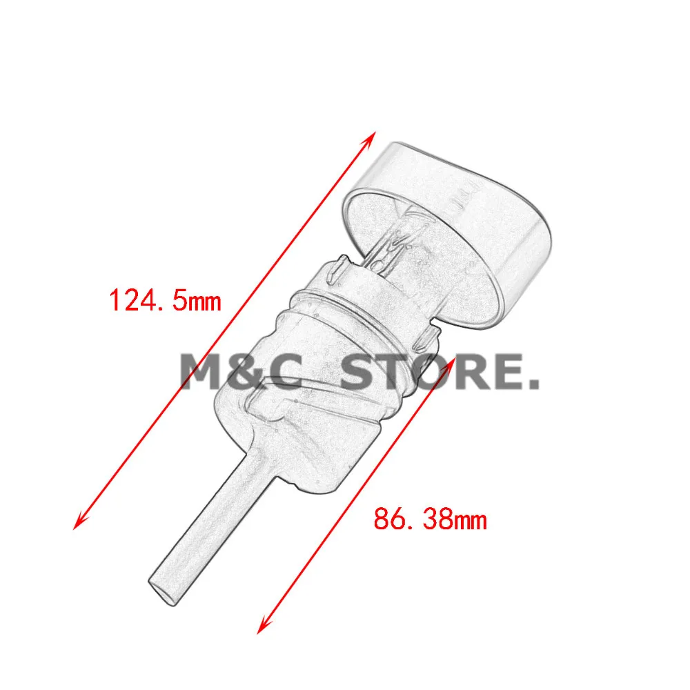 Черный хром масло Dip Stick щуп наполнитель заглушка для Harley Sportster XL 1200 883 железо 48 2004-12 2013