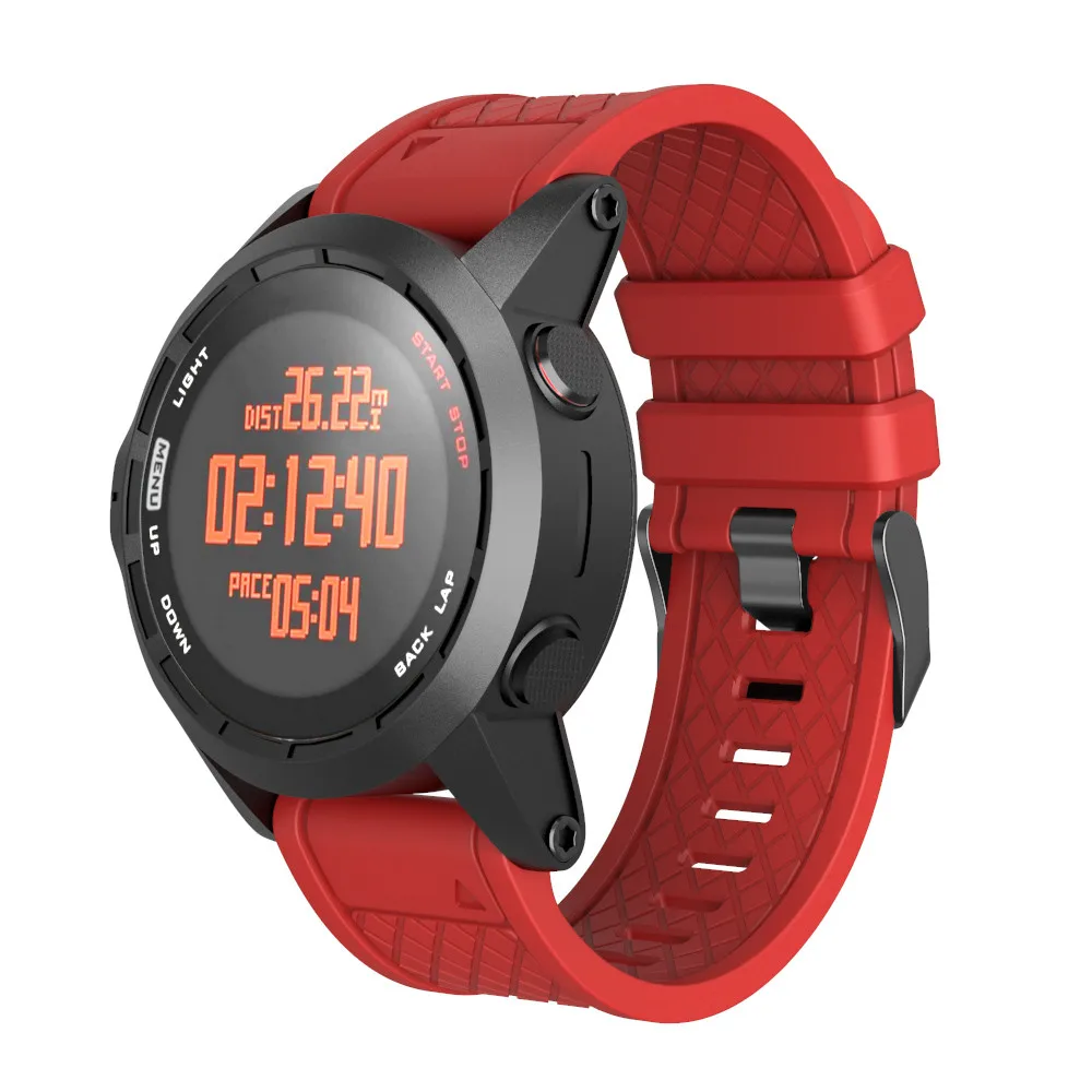 Новое поступление фитнес-браслет для Garmin Fenix/Fenix 2 Band Easy Fit 26 мм ширина мягкий силиконовый ремешок для часов relogio inteligente 30