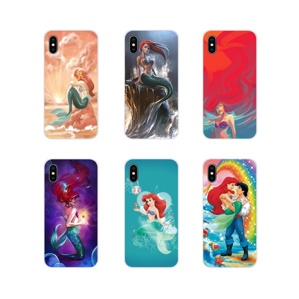 

Cell Phone Cases Cover For Xiaomi Redmi Note 6A MI8 Pro S2 A2 Lite Se MIx 1 Max 2 3 For Oneplus 3 6T Anchor Ariel Little Mermaid