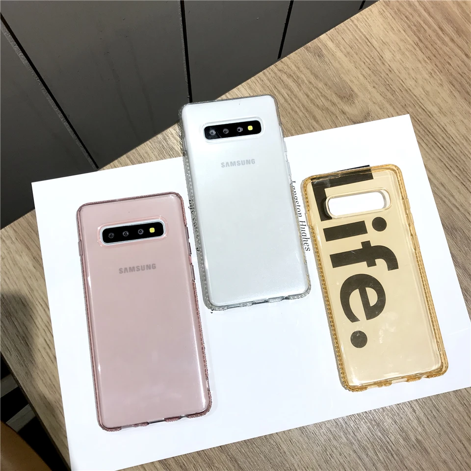 Для Samgsung J7 Pro J5 J3 с бриллиантовым блеском чехол A5 A7 2017 J4 J6 J8 A6 A8 2018 S10 плюс S10E S9 S8 Note 9